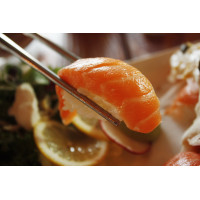 Salmon & Seaweed Sushi