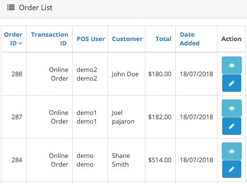 Order Management
